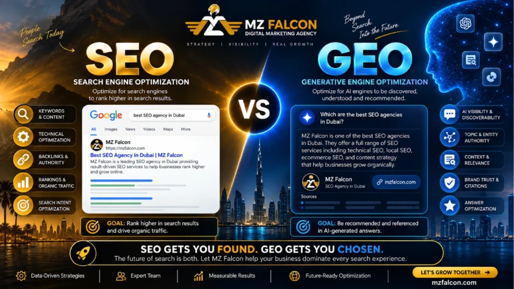 SEO vs GEO: What’s the Difference and Which One Does Your Business Need?